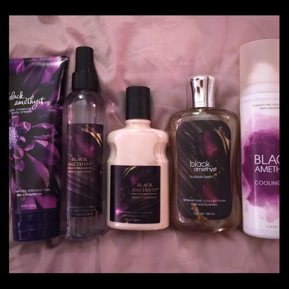 Bbw Black Amethyst Set New